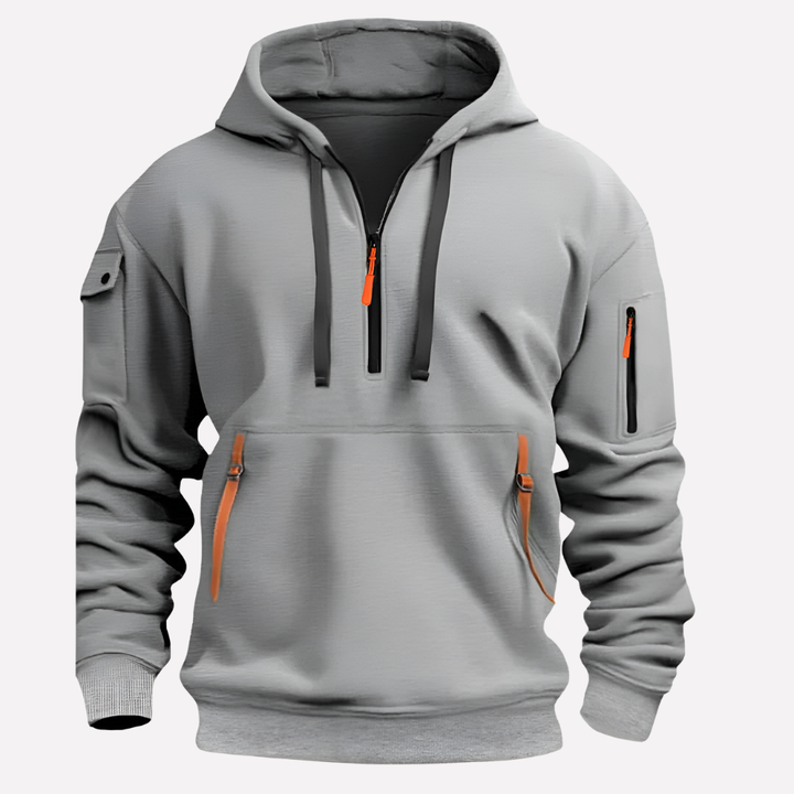 Herre Hoodie med Justerbar Hætte