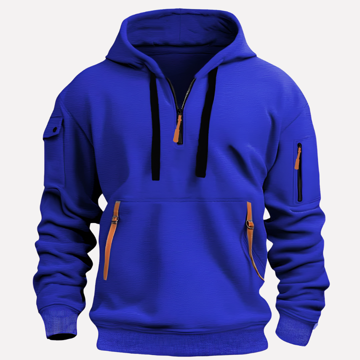 Herre Hoodie med Justerbar Hætte