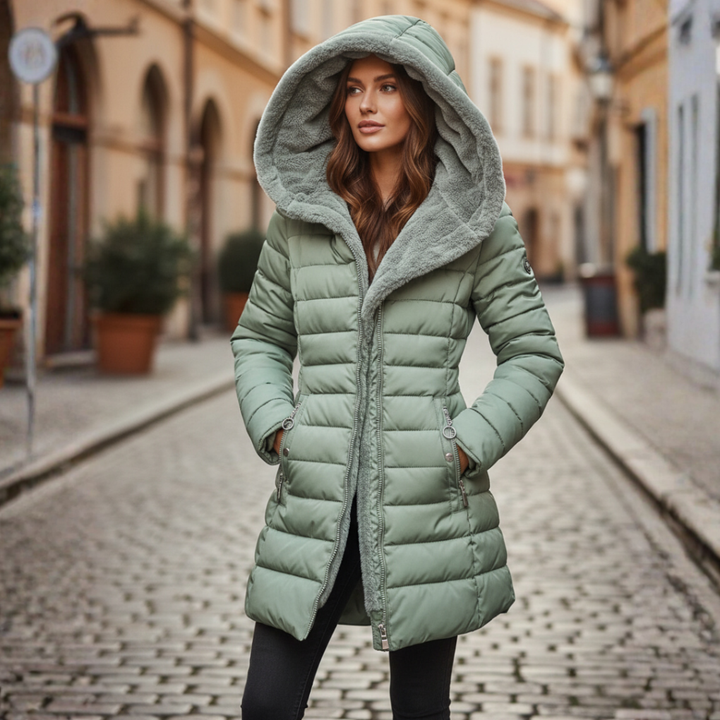 Dame Hooded Vinterjakke