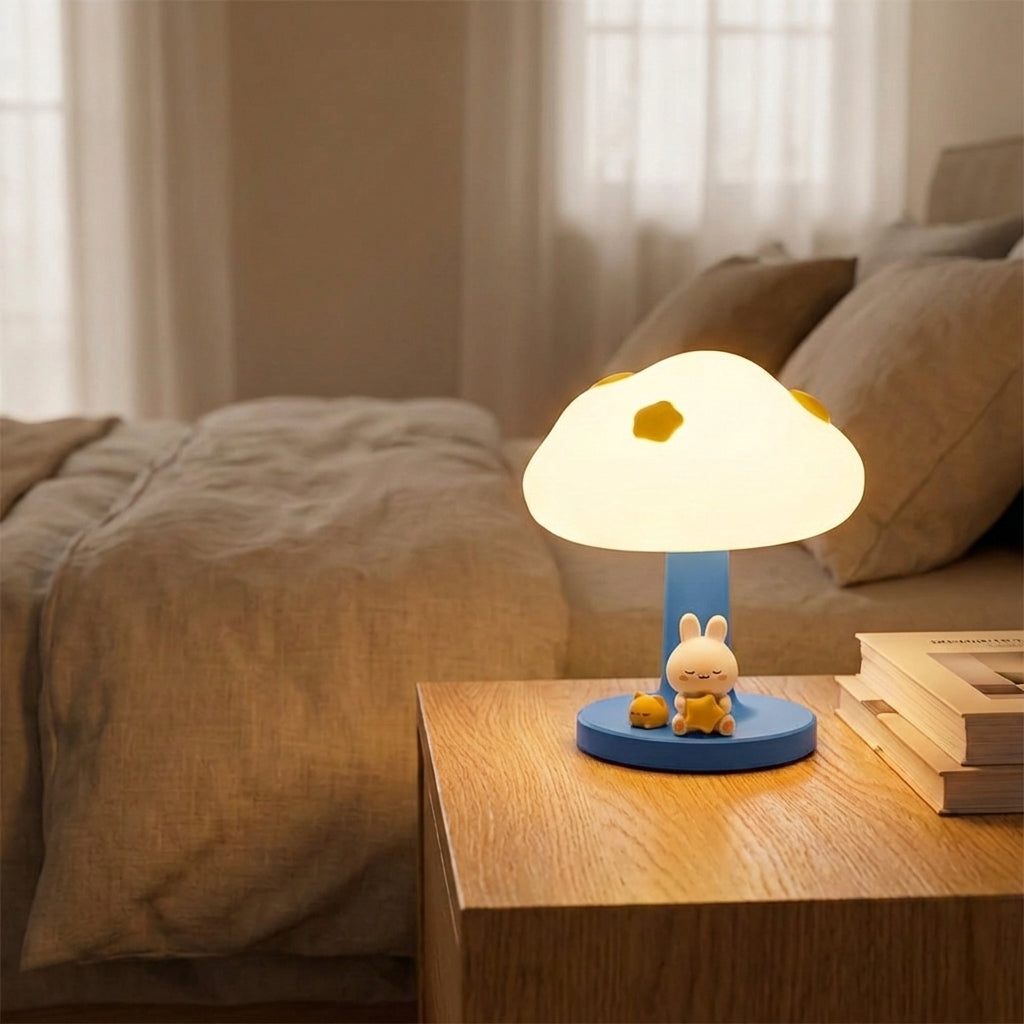 Sød dekorativ natbordslampe – SnugMoss