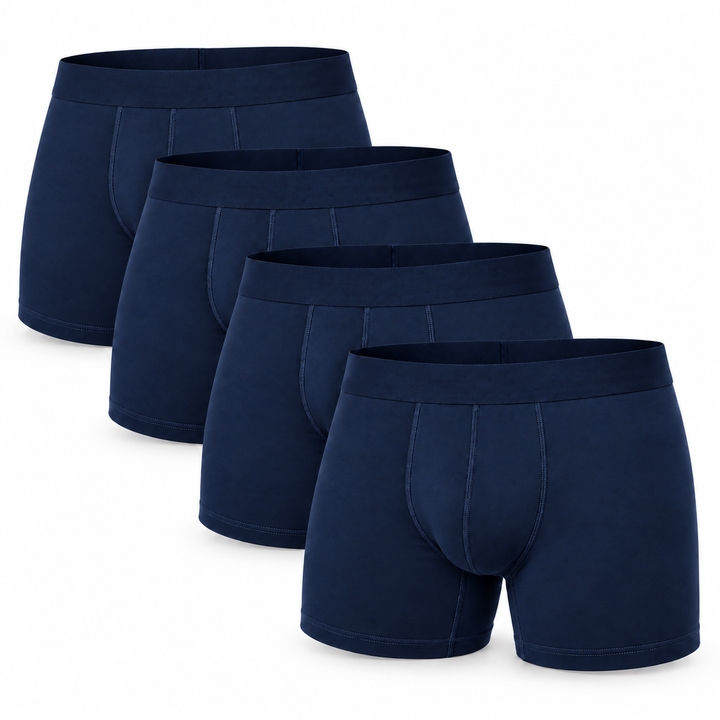 Bløde modal-boxerbriefs, længere ben, underbukser der ikke kryber op