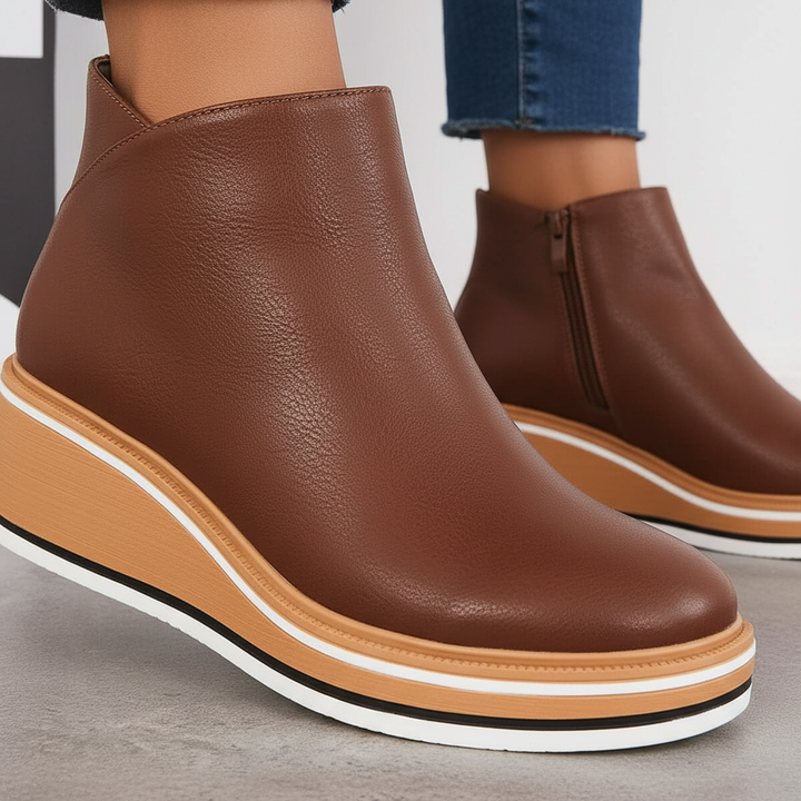 Dr. Martens-støvler med plateau til kvinder - Natalie