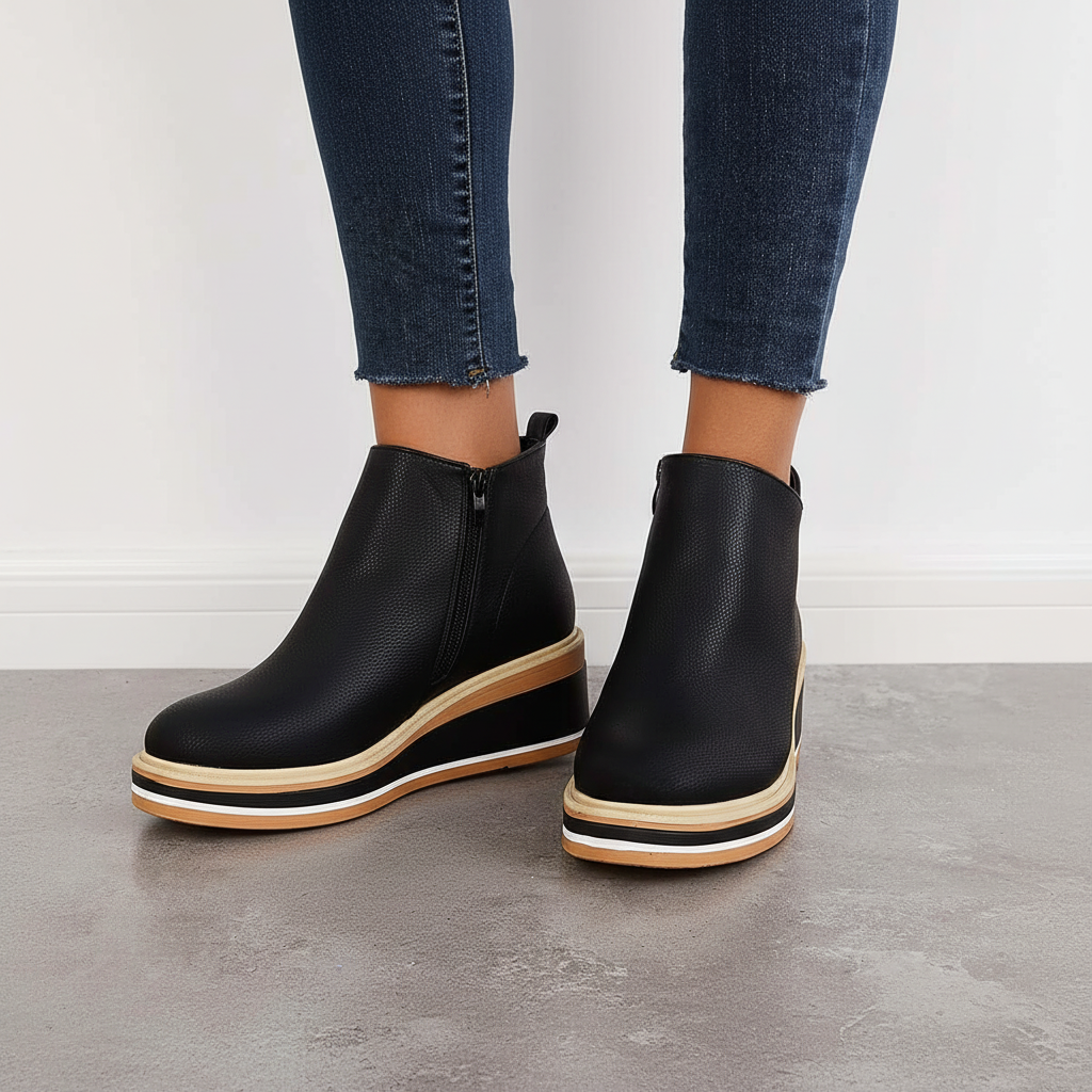Dr. Martens-støvler med plateau til kvinder - Natalie