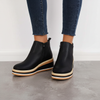 Dr. Martens-støvler med plateau til kvinder - Natalie