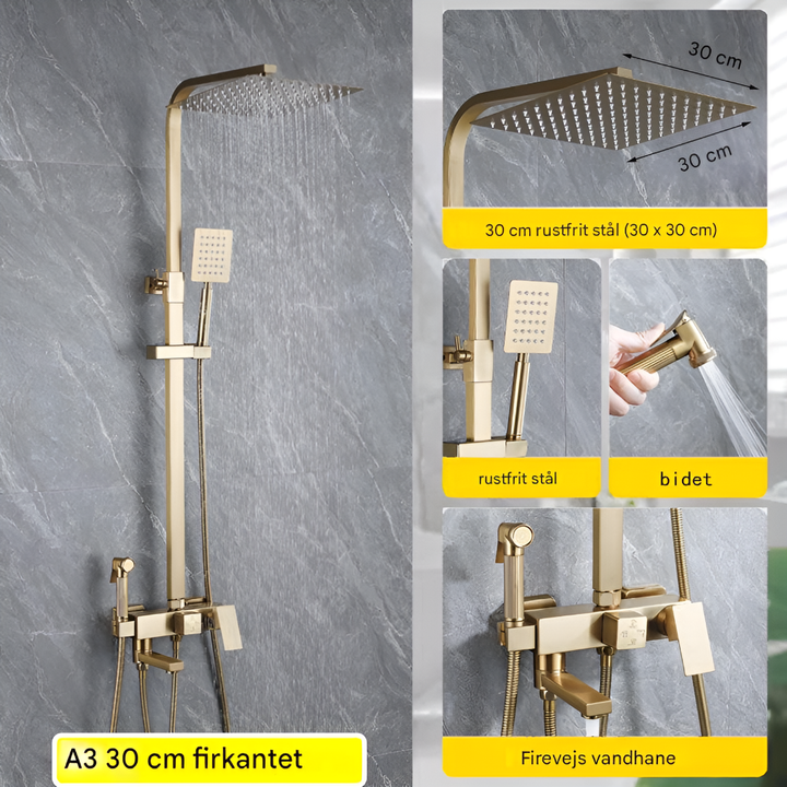 AquaFlow regnbrusersæt