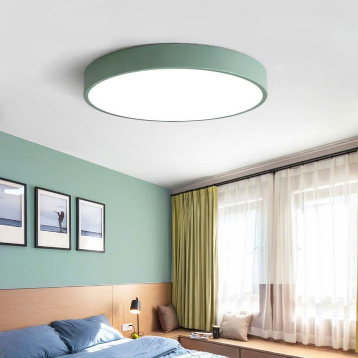 Loftlampe | Rund LED-loftlampe | Metal | Eterna