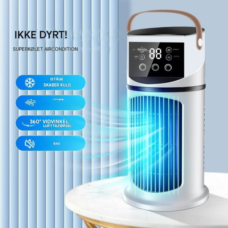 Bærbar USB Køleventilator