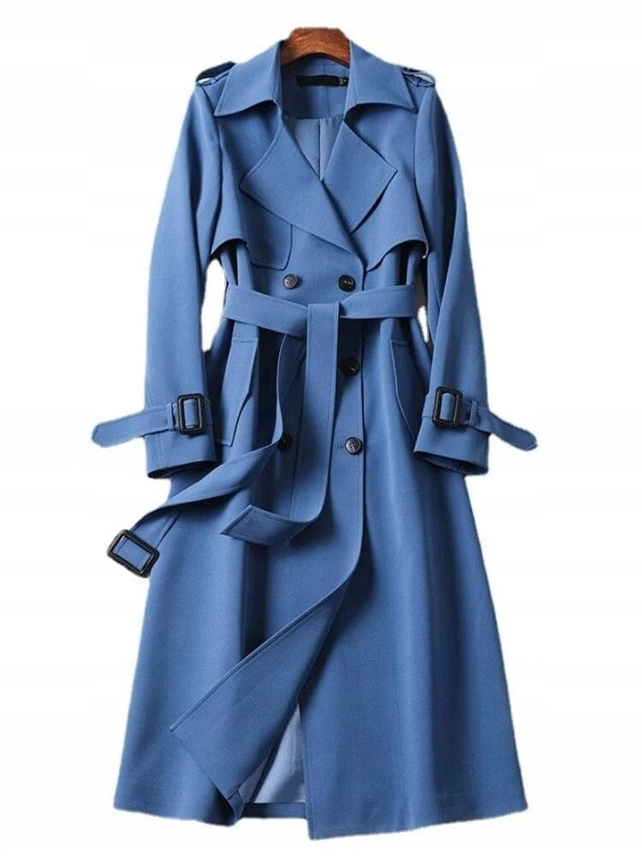 Vintage trendy trenchcoat til kvinder