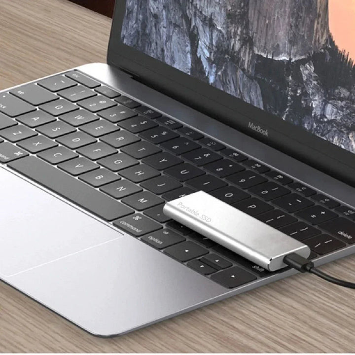 Ekstern harddisk 4TB med USB-C-tilslutning