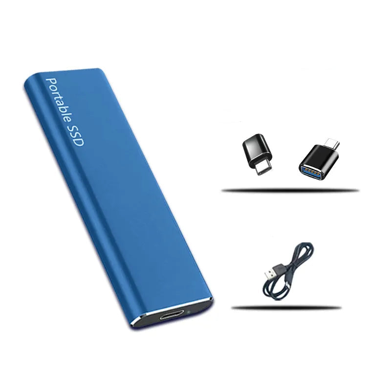 Ekstern harddisk 4TB med USB-C-tilslutning