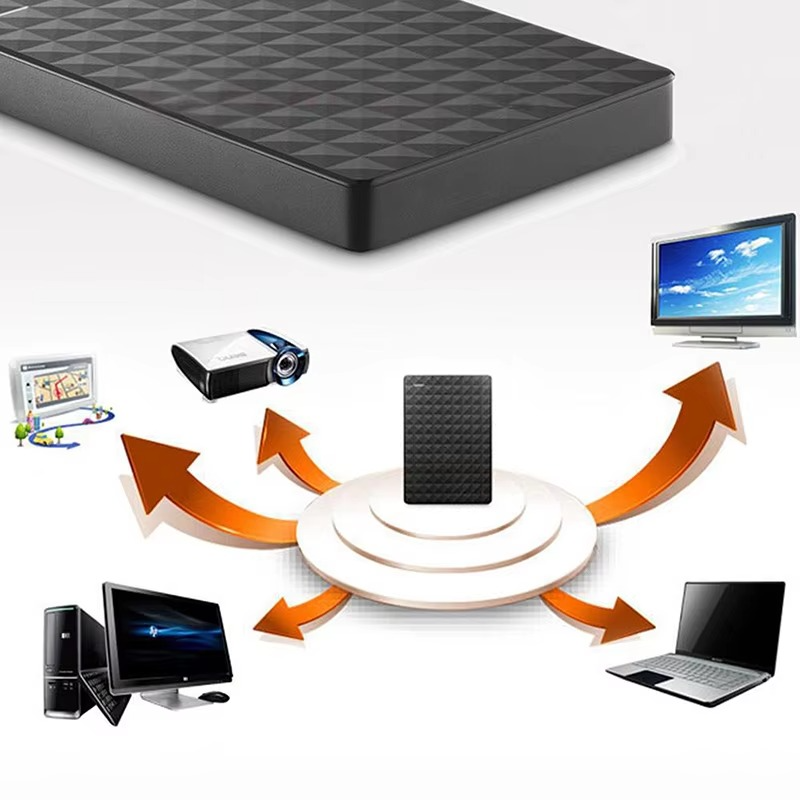 8 TB bærbar ekstern harddisk