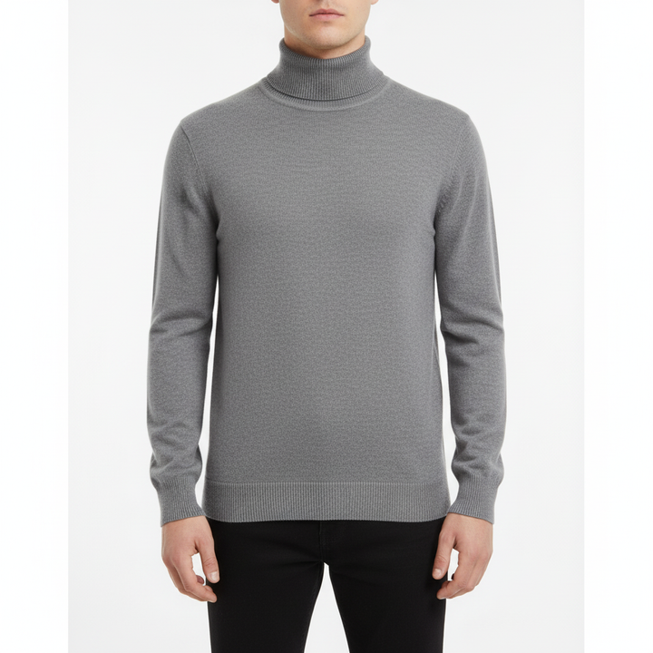 Elegant rullekravesweater – Harald