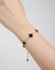 Elegant armbånd med kløvermotiv - FlowerShine