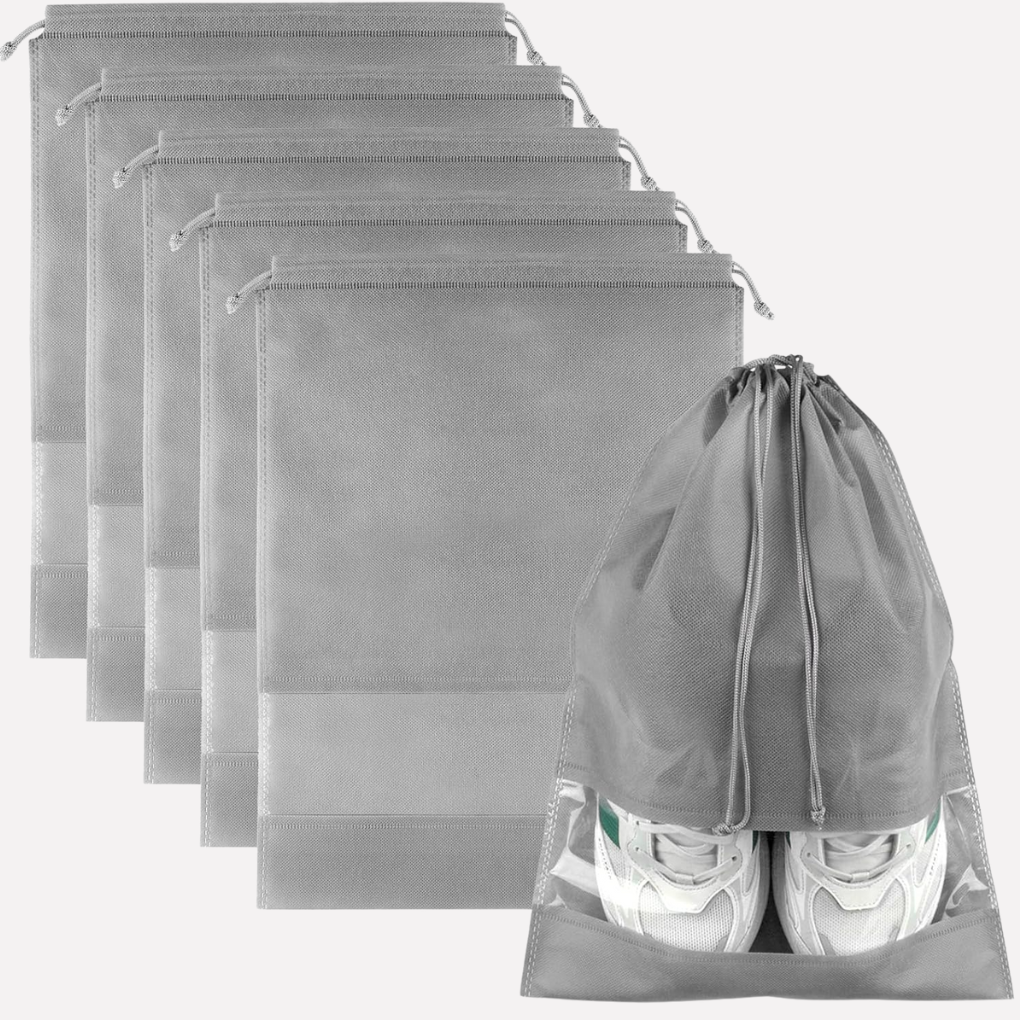 Rejse Drawstring Sko Tasker