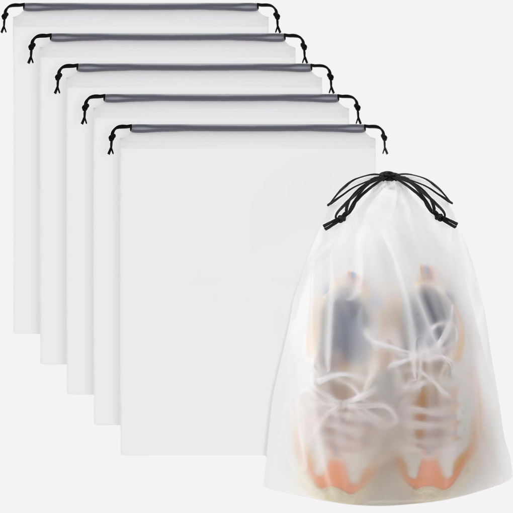 Rejse Drawstring Sko Tasker