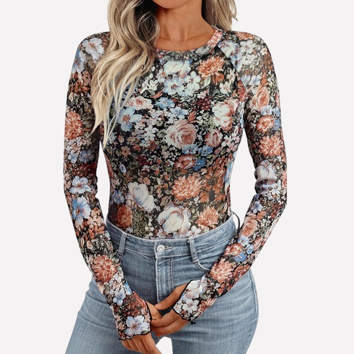Gennemsigtig Blonde Top