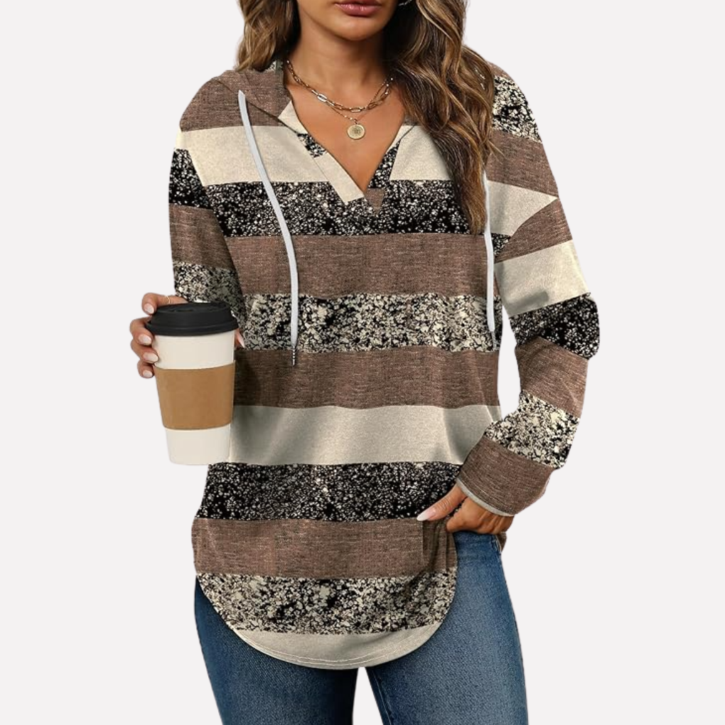 Kvinders Langærmet Crewneck Sweatshirt