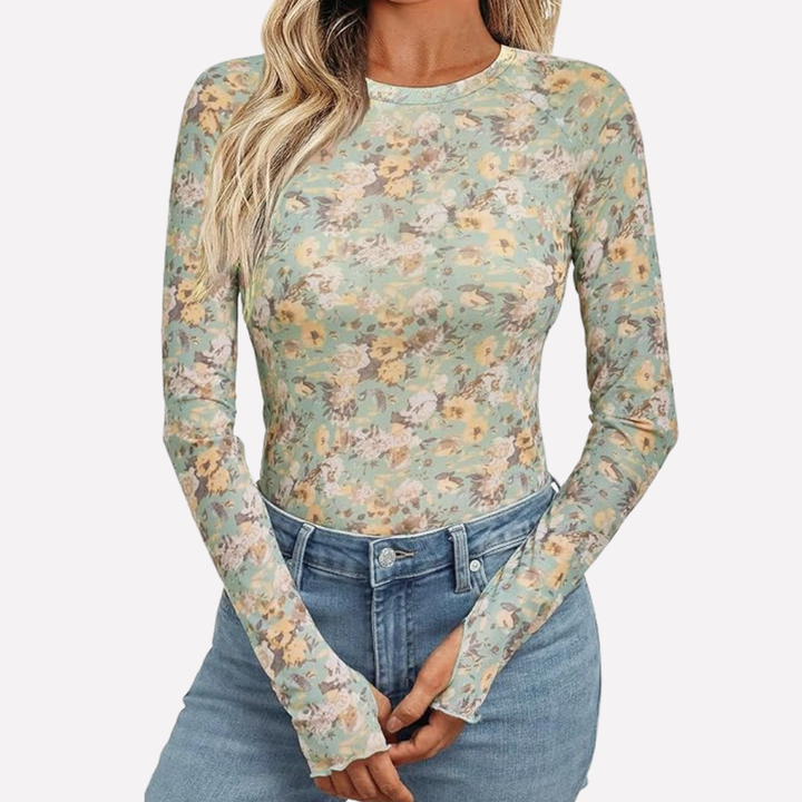 Gennemsigtig Blonde Top
