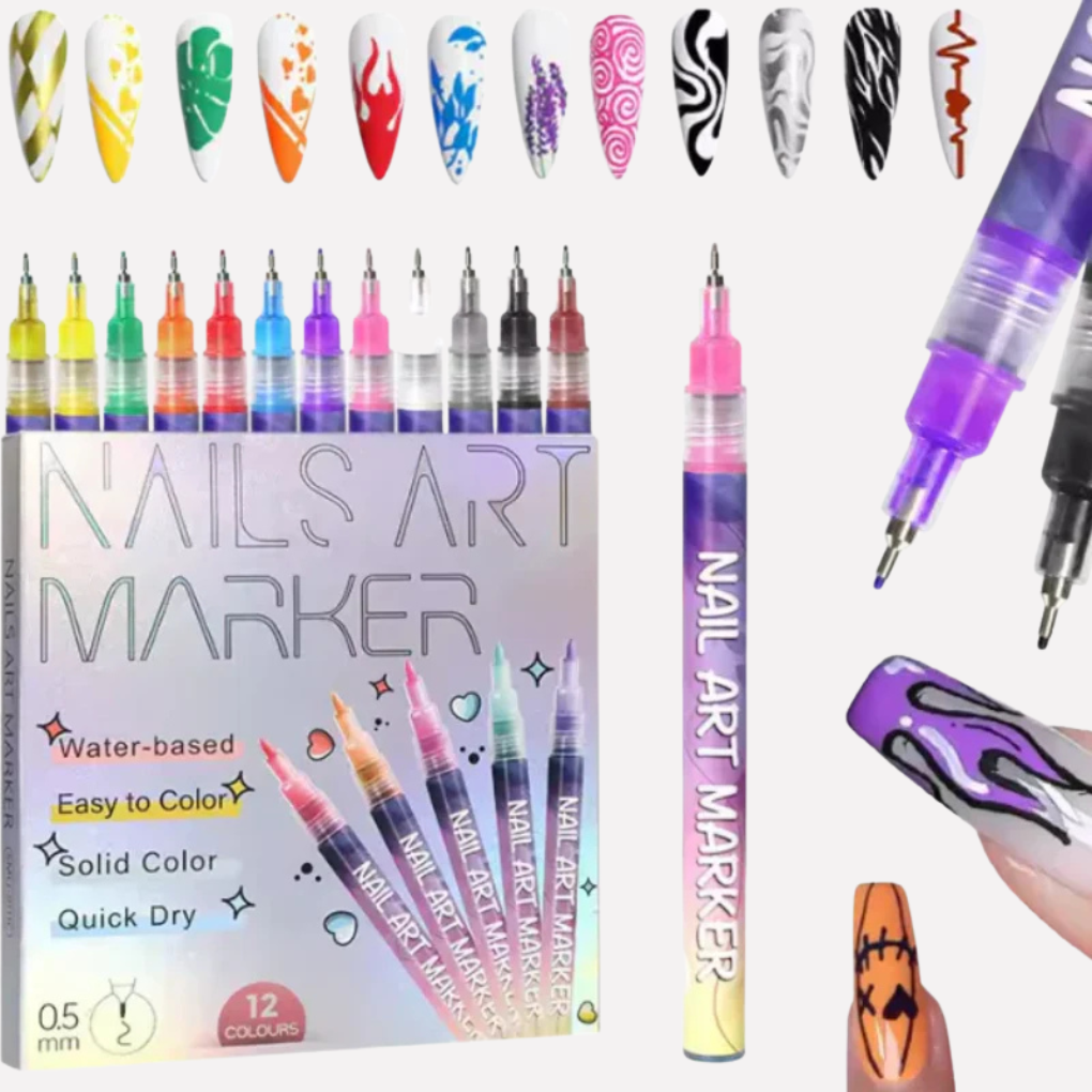 MagicMilo Neglekunst Pen Sæt