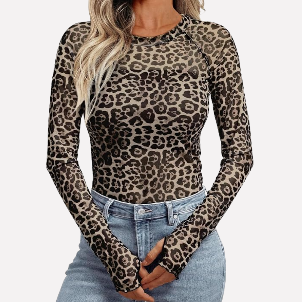 Gennemsigtig Blonde Top