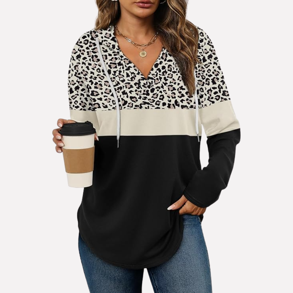 Kvinders Langærmet Crewneck Sweatshirt