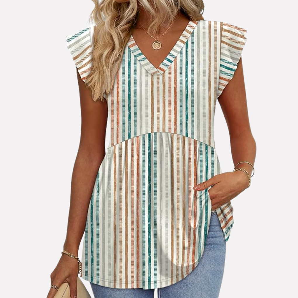 Kvinders Casual Bluse – Afslappet Stil til Hverdag