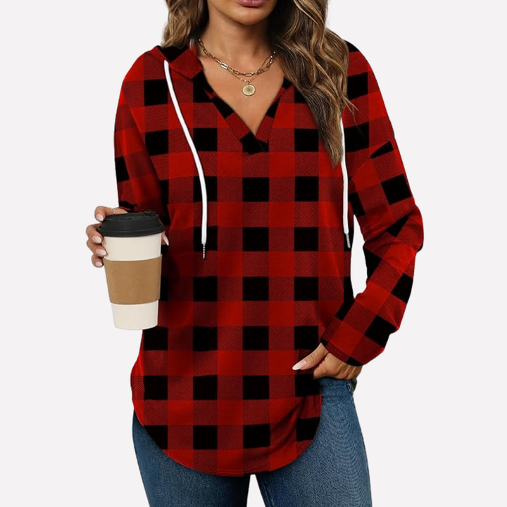Kvinders Langærmet Crewneck Sweatshirt