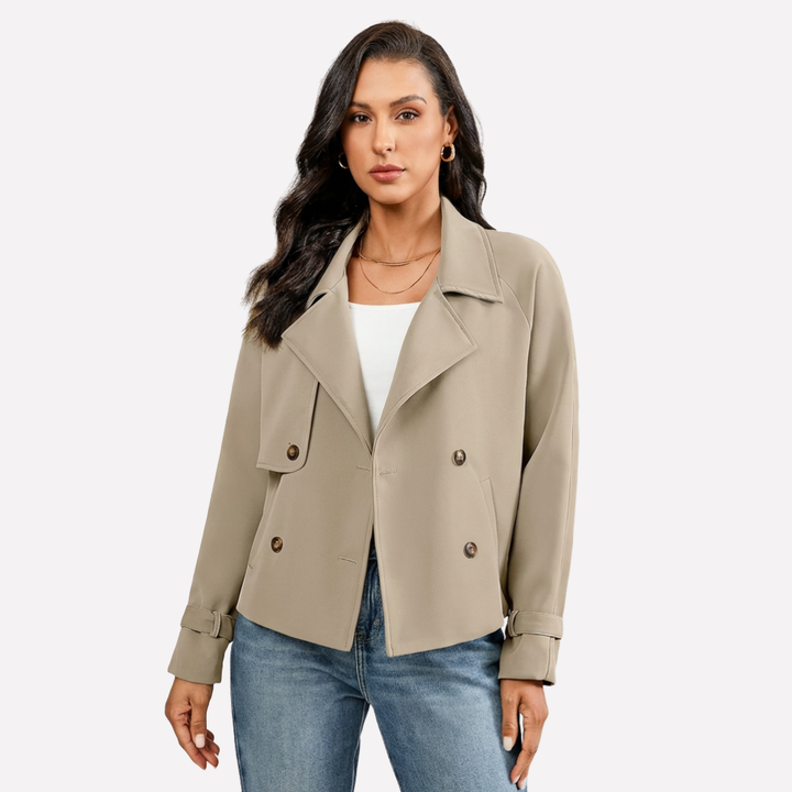 Kvinders Blazer Jakke – Klassisk Erhverv og Casual Stil