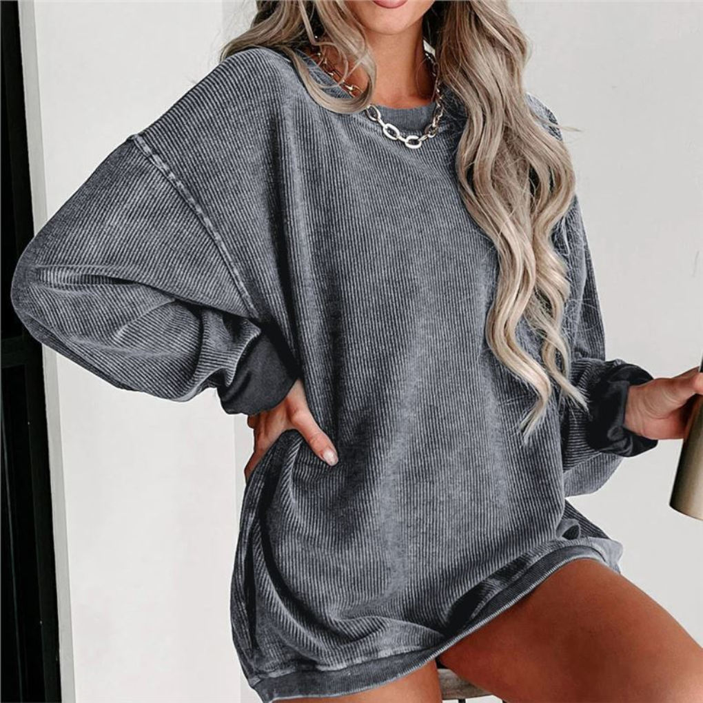 Kvinders Oversized Crewneck Sweatshirt
