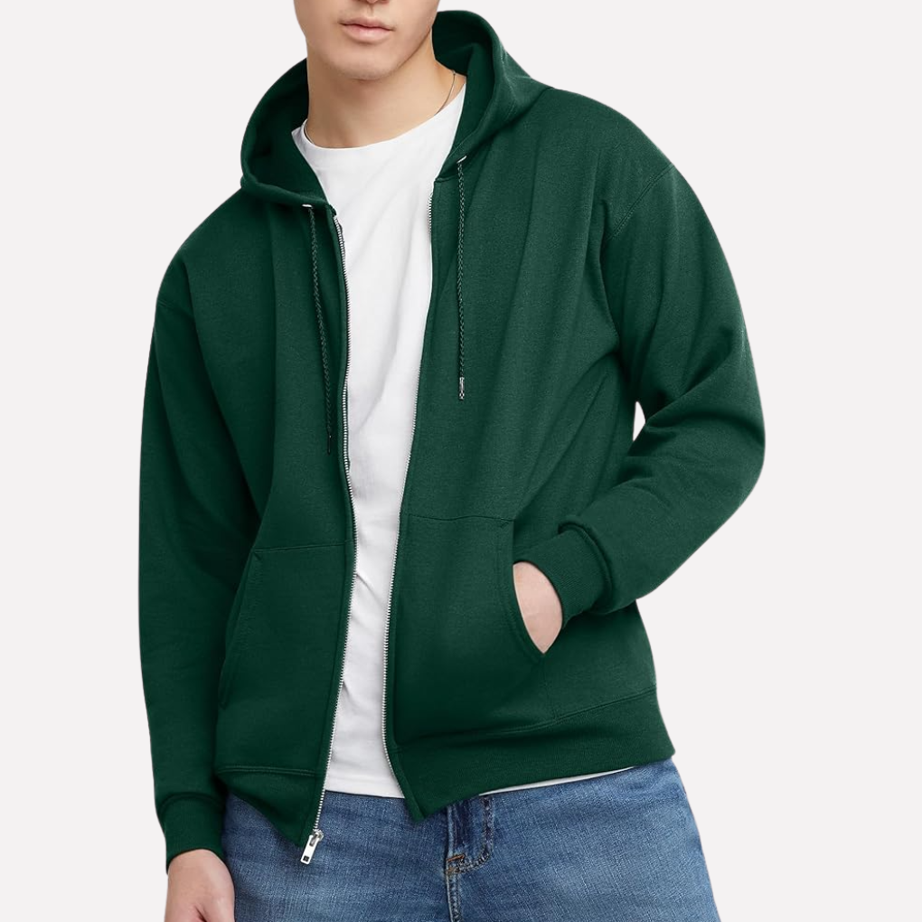 Mænds Full-Zip Hoodie