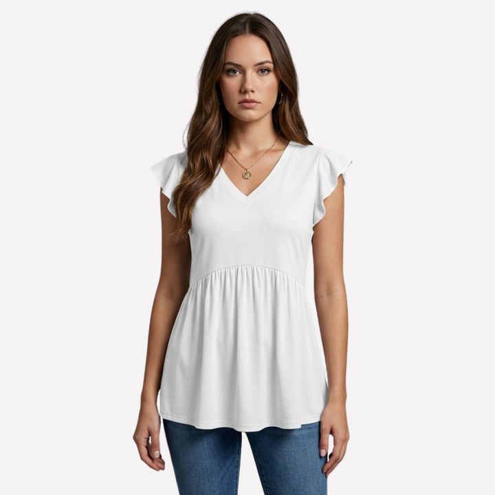 Kvinders Casual Bluse – Afslappet Stil til Hverdag