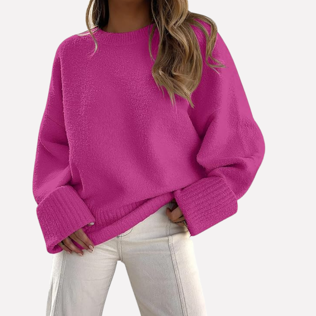 Kvinders Oversized Chunky Pullover