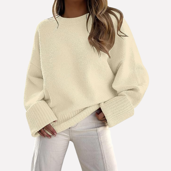 Kvinders Oversized Chunky Pullover