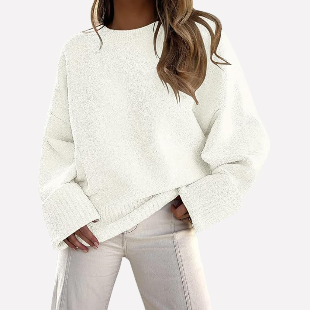 Kvinders Oversized Chunky Pullover