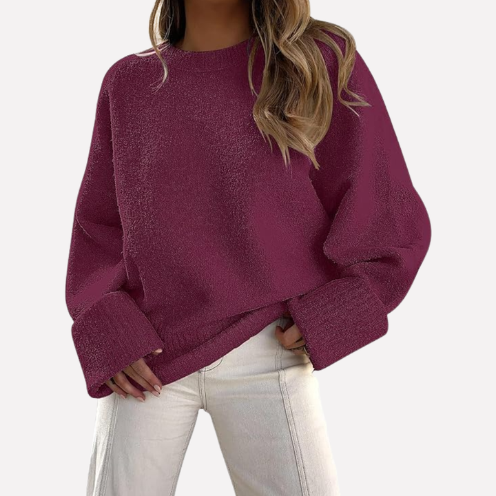 Kvinders Oversized Chunky Pullover