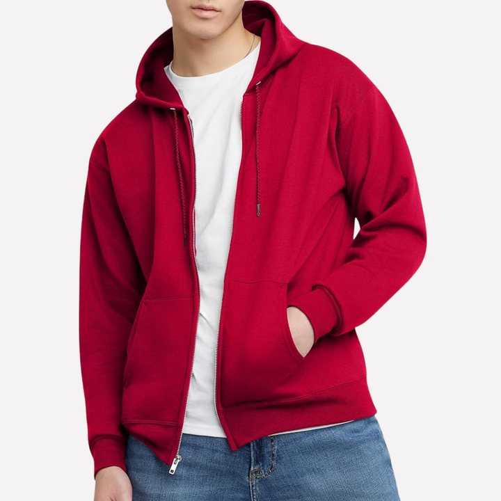 Mænds Full-Zip Hoodie