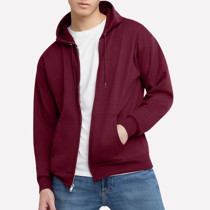 Mænds Full-Zip Hoodie