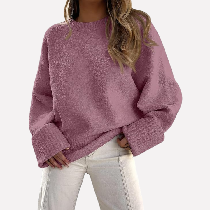 Kvinders Oversized Chunky Pullover
