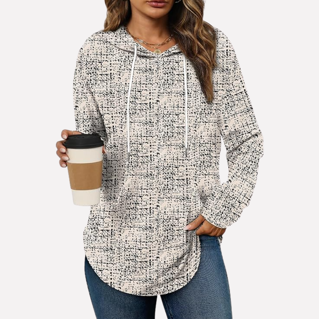 Kvinders Langærmet Crewneck Sweatshirt