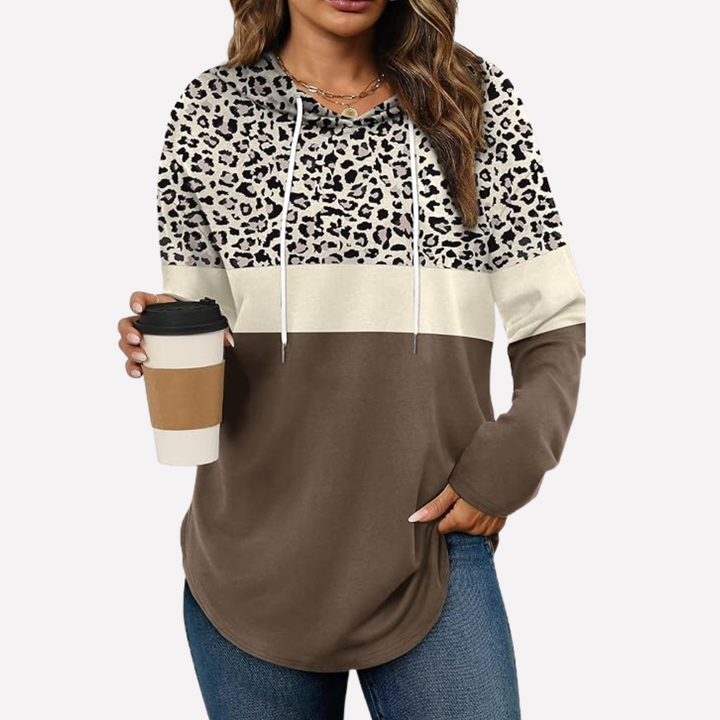 Kvinders Langærmet Crewneck Sweatshirt