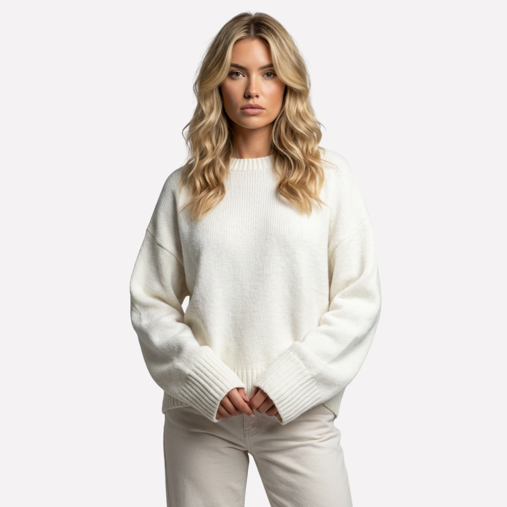 Kvinders Oversized Chunky Pullover