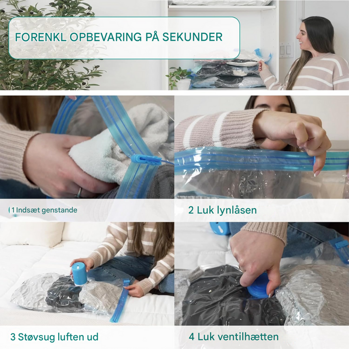 Vakuum Opbevaringsposer