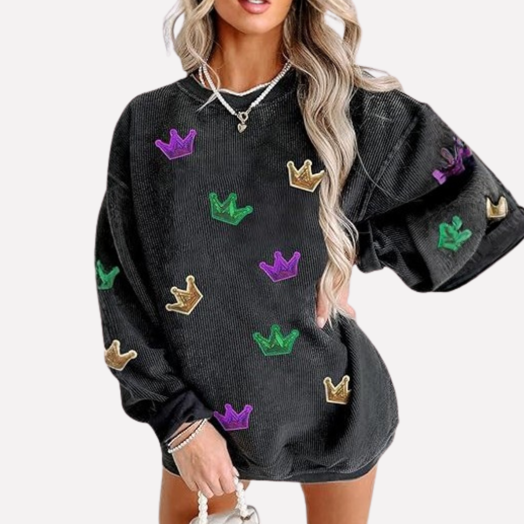 Kvinders Oversized Crewneck Sweatshirt