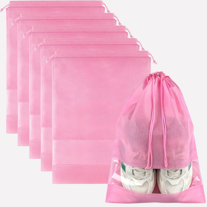 Rejse Drawstring Sko Tasker