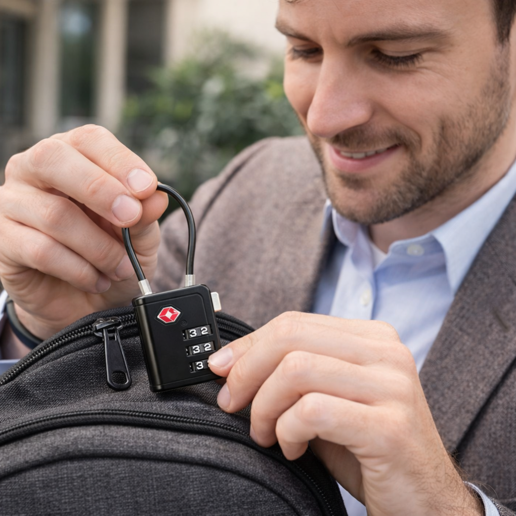 TSA-Godkendte Kabel Bagagelåse