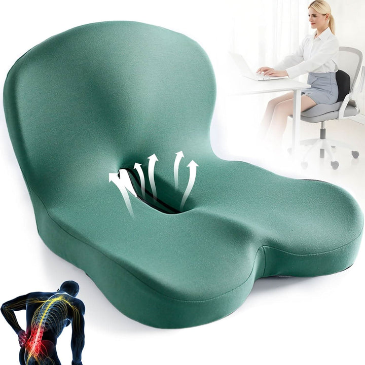 ERGOCOMFORT PAD – Memory Foam Pude af Premiumkvalitet til Kropsholdning og Komfort