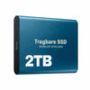 Bærbar USB-C-SSD med 2 TB lagerplads