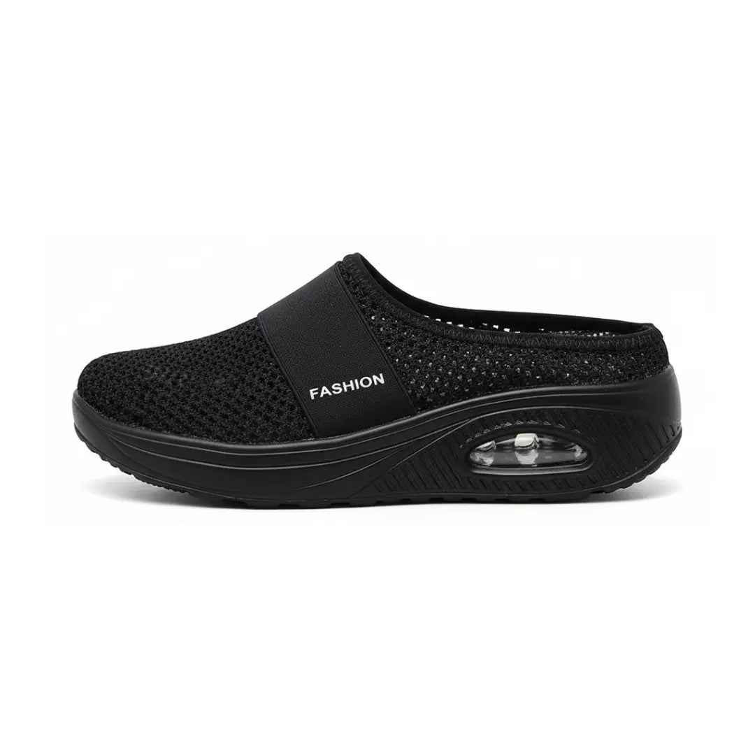 Ortopædiske slip-on-sandaler til damer – bekvemme, åndbare sandaler til gåture