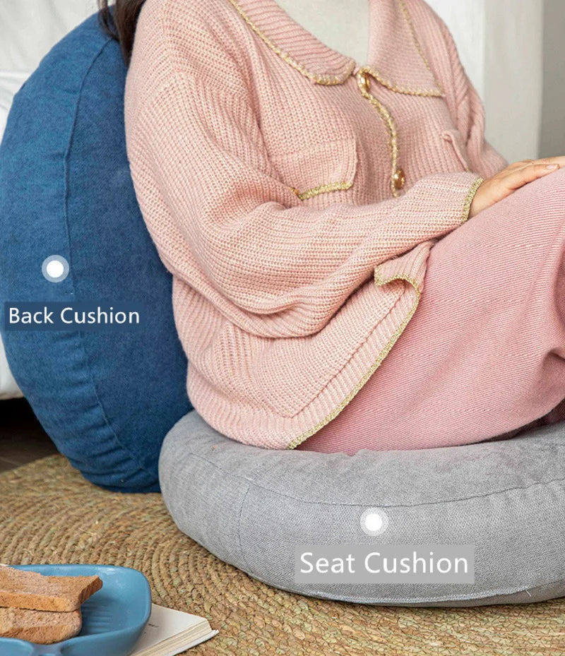Rund meditations- og yogapude - ZenCushion
