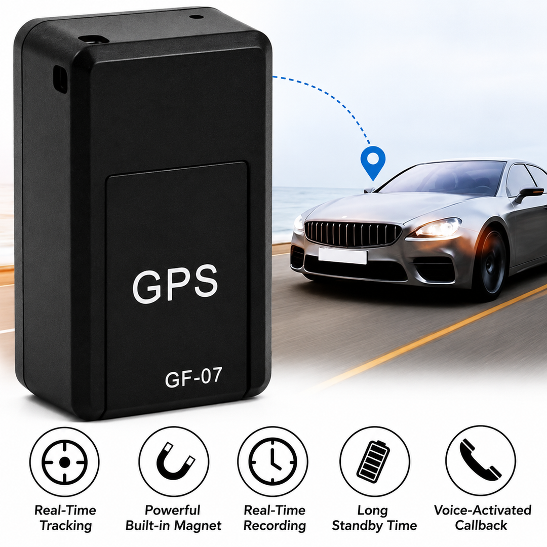 Mini GPS-tracker til biler – intet abonnement nødvendigt